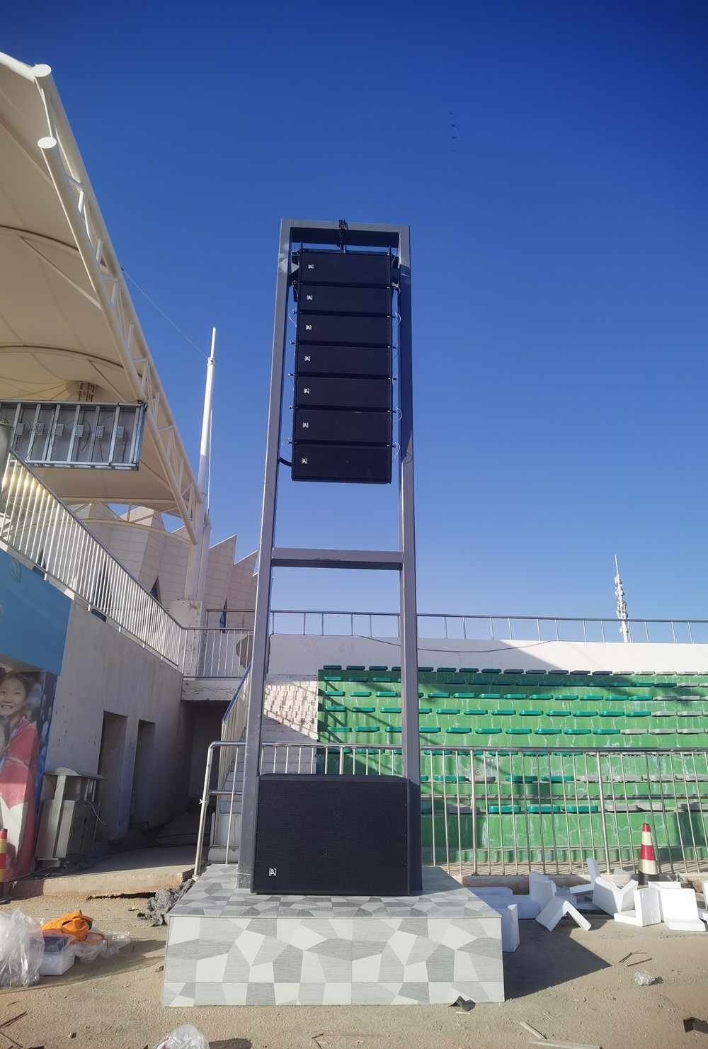 甘肅能源化工職業(yè)學院體育場擴聲系統(tǒng)